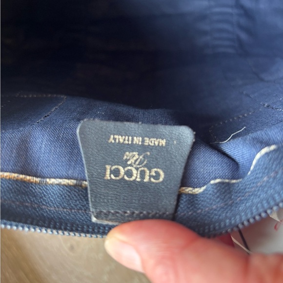 Gucci Plus Monogram Bag with Red and Blue Accents Excellent Condition!! - Picture 13 of 16